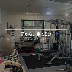 高崎市のパーソナルジムWellPa FITNESSの店内
